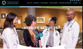 
							         Member Services - Community Health Center Network								  
							    