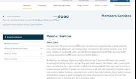 
							         Member Services - Memorial Hermann Health Solutions								  
							    