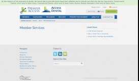 
							         Member Services | Premier Access Insurance								  
							    