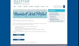 
							         Member Web Portal (Connect) - Daystar Family Church								  
							    