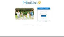 
							         MemberLink - Login - MediLink Network Inc.								  
							    