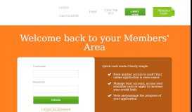 
							         Members' Area - Login | ClearCash								  
							    