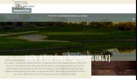 
							         Members Book A Tee Time - Wickenburg Ranch								  
							    