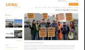 
							         Members - Laborers' International Union of North America - LiUNA								  
							    