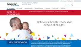 
							         Members | Magellan Behavioral Health of Pennsylvania								  
							    