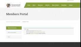 
							         Members Portal – Queensland Arboricultural Association								  
							    