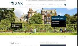 
							         Members Portal - The Royal Zoological Society of Scotland								  
							    