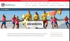 
							         Members | Surf Life Saving NSW								  
							    