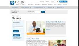 
							         Members | Tufts Health Plan Medicare Preferred								  
							    