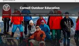 
							         Membership and Pass Portal | Cornell Outdoor Education								  
							    
