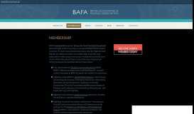 
							         Membership - BAFA - BRITISH ACCOUNTING AND FINANCE ...								  
							    