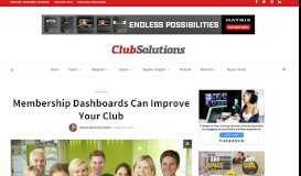 
							         Membership Dashboards Can Improve Your Club								  
							    