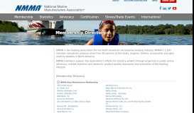 
							         Membership Directory - National Marine Manufacturers Association								  
							    