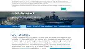 
							         Membership | Navy League of the United States								  
							    