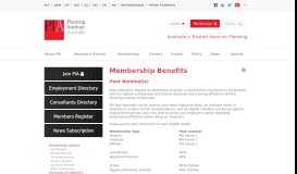 
							         Membership - Planning Institute of Australia								  
							    