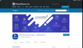 
							         Membership Plugin – ARMember - WordPress.org								  
							    