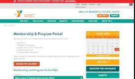 
							         Membership & Program Portal - YMCA OF MEMPHIS & THE MID ...								  
							    