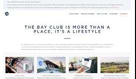 
							         Membership Services, Account Login | The Bay Club								  
							    