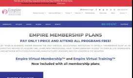 
							         Memberships Available | Empire Medical Training								  
							    