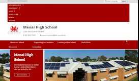 
							         Menai High School: Home								  
							    