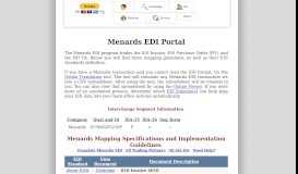 
							         Menards EDI Portal - Jobisez LLC								  
							    