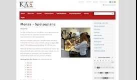 
							         Mensa – Speisepläne - Kaiserin-Augusta-Schule								  
							    
