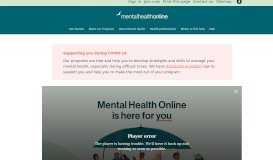 
							         Mental Health Online								  
							    