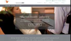 
							         Mental Health Software - AdvancedMD								  
							    