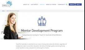 
							         Mentor Development Program - Teach For Australia								  
							    