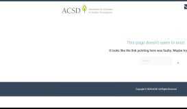 
							         Mentoring in Higher Education and Student Development - ACSD								  
							    