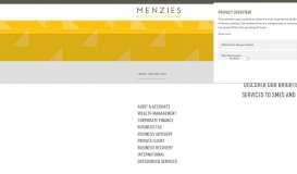 
							         Menzies Accountancy services | Tax, Audit and Business advice								  
							    