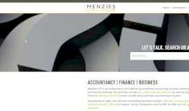 
							         Menzies Chartered Accountants | Accounting & Audit Services								  
							    