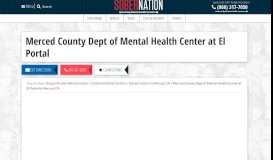 
							         Merced County Dept of Mental Health Center at El Portal in Merced, CA								  
							    