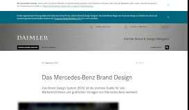 
							         Mercedes-Benz - Daimler Brand & Design Navigator								  
							    