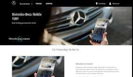 
							         Mercedes-Benz Mobile Apps | Mercedes-Benz USA								  
							    