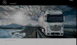 
							         Mercedes-Benz Trucks: Pictures & videos of all models.								  
							    
