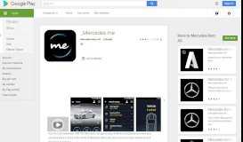 
							         Mercedes me – Apps on Google Play								  
							    
