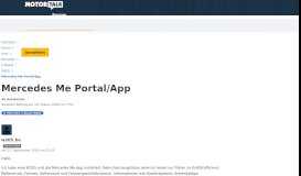 
							         Mercedes Me Portal/App - Seite 3 - Ich habe auch bei... - Motor-Talk								  
							    
