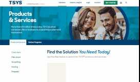
							         Merchant Services: Credit Card Processing & Payment ... - TSYS.com								  
							    