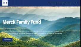 
							         Merck Family Fund								  
							    