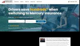 
							         Mercury Insurance: Auto, Home, Business Insurance & More								  
							    
