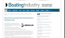 
							         Mercury Marine to permanently offer Accelerated Outboard ...								  
							    