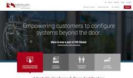 
							         Mercury Security: Access Control Hardware & Solutions								  
							    