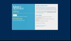 
							         Mercy College|Secure Single Sign-on (SSO)								  
							    