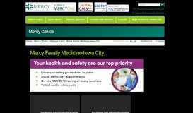 
							         Mercy Family Medicine-Iowa City - Mercy Iowa City								  
							    
