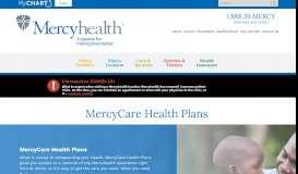 
							         MercyCare Health Plans in Wisconsin and Illinois | Mercyhealth								  
							    