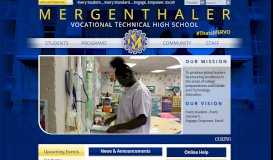 
							         Mergenthaler Vocational Technical High School								  
							    