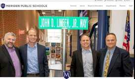 
							         Meriden Public Schools Official Site | Meriden, CT								  
							    