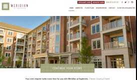 
							         Meridian at Eagleview: Active Adult Apartments in Exton, PA								  
							    