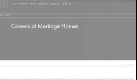 
							         Meritage Homes Corporation | Careers Center | Welcome								  
							    